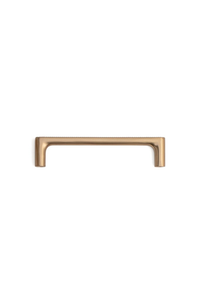 System 4732 Modern Tırtıklı Kulp Şampanya Saten Renk 160 mm (iki delik arası ...