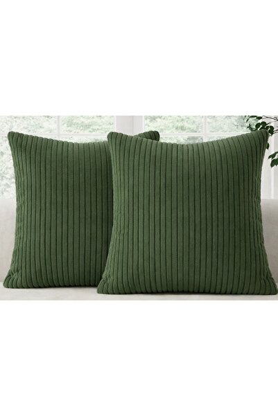 Vivense LİNE FİLİLLİ İKİLİ KIRLENT KILIFI, HAKİ