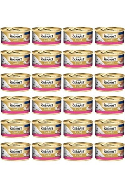 Gourmet Gold Kıyılmış Sığır Etli 85 gr 24'lü Paket Yetişkin Kedi