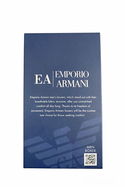Emporio Armani Set boxeri barbati,3 perechi, multicolor