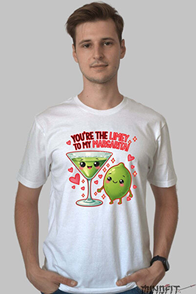 GILDAN Tricou Valentine's Day Cuplu - You-re The Limey To My Margarita Barbat