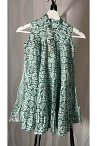 MESH sa Green jalabia for girls