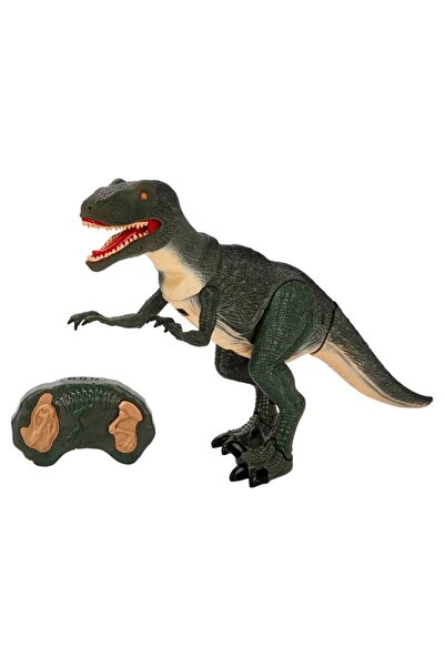 Crazoo Uzaktan Kumandalı Sesli ve Işıklı Dinozor 46 Cm Yeşil