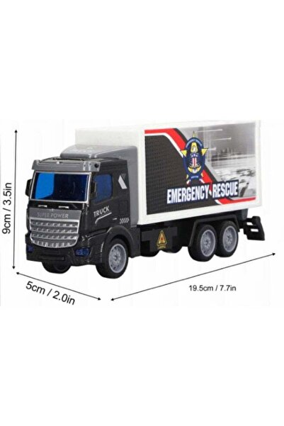 Generic Remote control emergency and rescue truck for kids