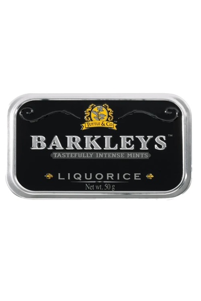 BARKLEYS Mints Naneli Meyan Kökü Aromalı Ferahlatıcı Şeker 50g Vegan ( Almanya )