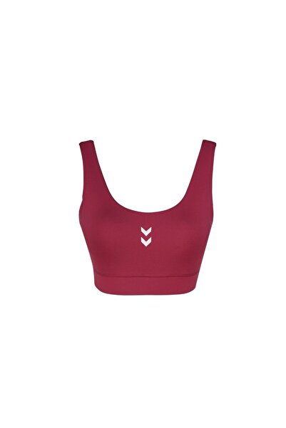 hummel Bra Sajar Women's Burgundy Round Neck Tank Top