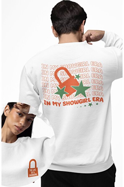 Fuddy Moda سويت شيرت قصة فضفاضة تايلور سويفت إن ماي شو جيرل إيرا راكب الدراجا...