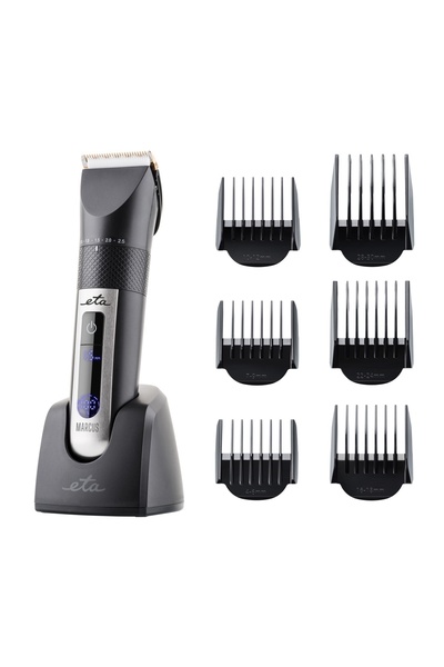 ETA Cordless hair clipper Marcus 9341 90000, Li-Ion battery 3.7 V, 6 combs, L...