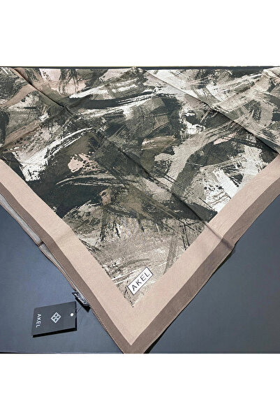 Akel Viscon Cotton Patterned Spring Scarf 3012-03