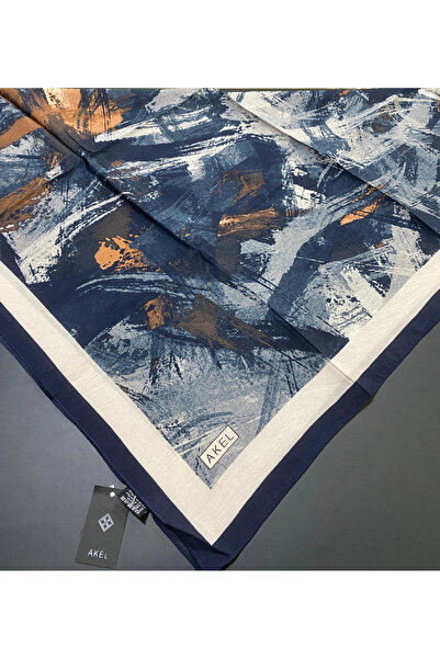 Akel Viscon Cotton Patterned Spring Scarf 3012-09