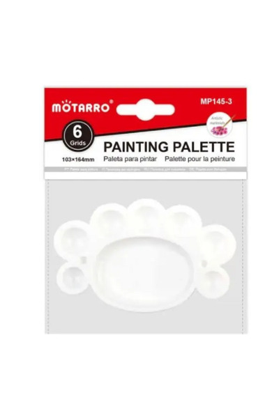 MOTARRO Painting Plate MP145-3, Durable Paint Palette for Acrylic, Oil & Wate...