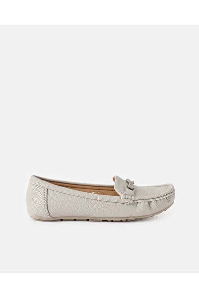 REDTAG Women Grey Moccasin
