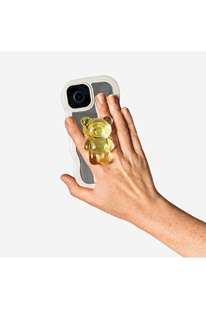 Flying Tiger Copenhagen Sarı Ayıcık Şeklinde Telefon Tutacağı