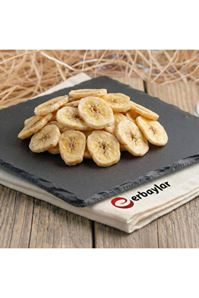 ERBAYLAR KURUYEMİŞ Erbaylar Dried Bananas - 250 Gr