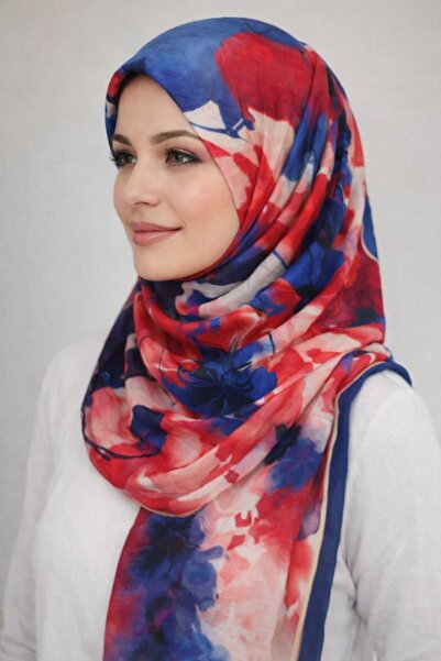 ÇETİN SCARF Kraş Bambu Desenli Şal