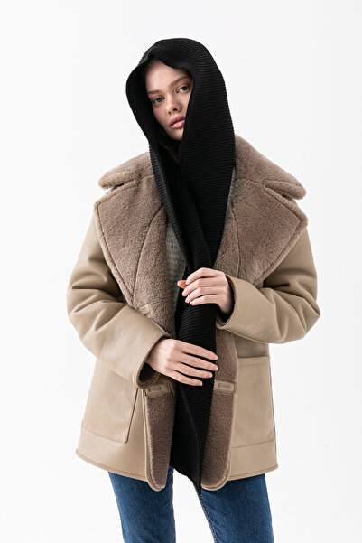 Wega Moda Hooded Thick Scarf Balaclava Women — Knitwear Hood Scarf |   Soft T...