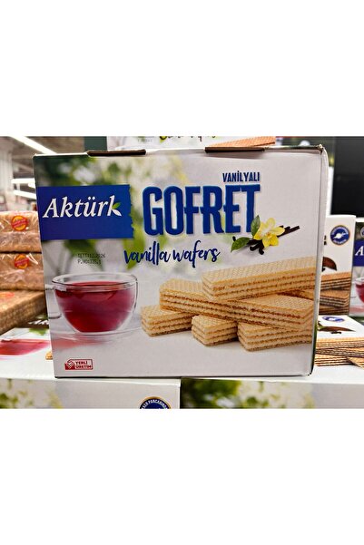 Aktürk gofret (vanilyalı) 800gr