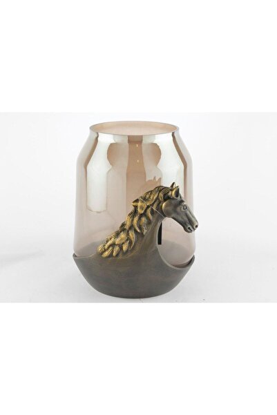 Mikasa Moor Mikasa MoorSmoke Cam At Figürlü Mumluk 12x31cm