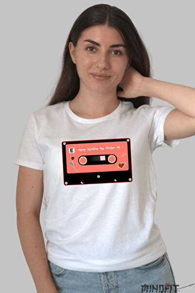 GILDAN Tricou Valentine's Day - Caseta Mixtape Vol. 1 Dragoste Dama