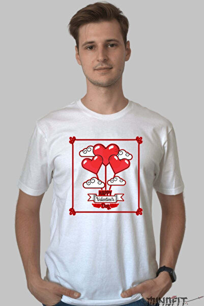 GILDAN Tricou Valentine's Day - Inimi Zburatoare Pentru Iubirea Ta Barbat