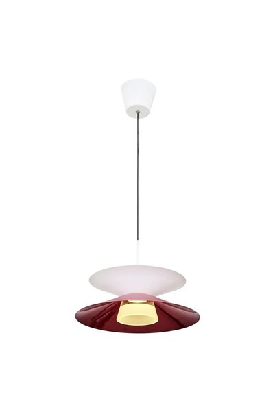 Özcan Aydınlatma 3441-1A-34 Revi Tekli Sarkıt Bordo