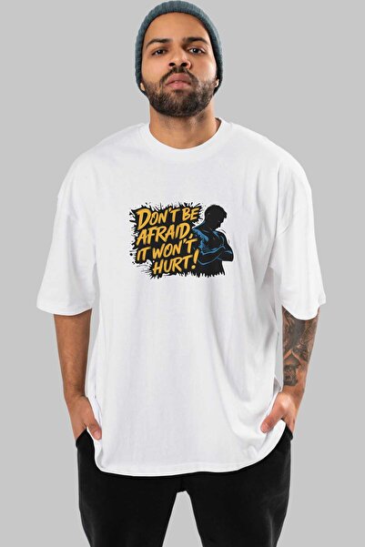 Ankhises تي شيرت GYM , Sports , Fitness Series 41 front مطبوع قصة فضفاضة تي ش...