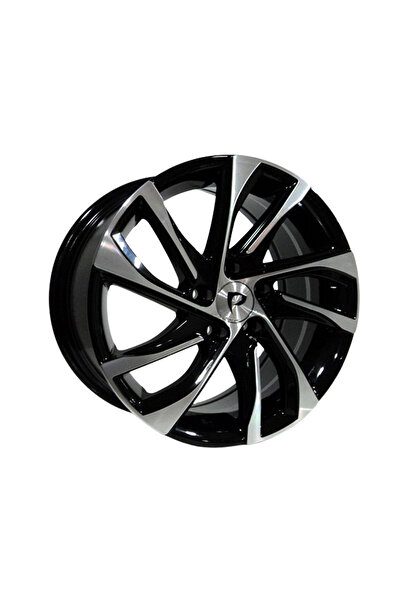 LJAPPLIED LJA-A1190-02 7.0x17" 5x98 ET41 58.1 Black Machined 17 İnç Jant Takı...