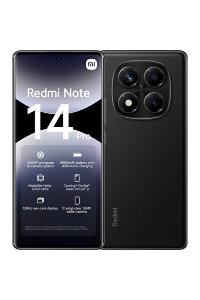 Xiaomi Redmi Note 14 Pro 256GB 8GB RAM Dual SIM Negru Miezul Nopții