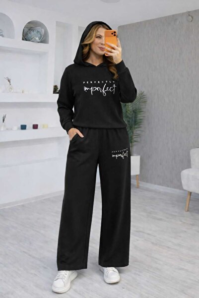 Trendingsize Modal Textured Embroidery Detailed Copson Suit