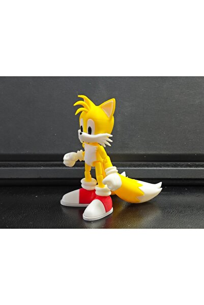 Modellio3D Knuckles Eklemli Figür 12.5 cm (3D Baskı, Boyasız)