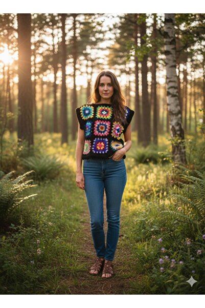 elemeğiürünler süveter yelek elemeği örgü süveter