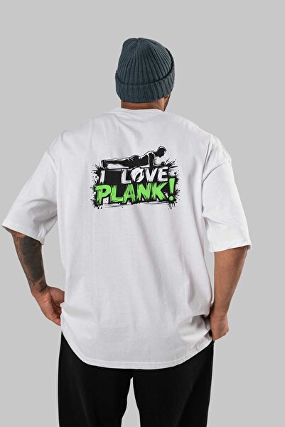 Ankhises GYM, Sports, Fitness 29 Λευκό μπλουζάκι με στάμπα στην πλάτη, Ανδρικ...