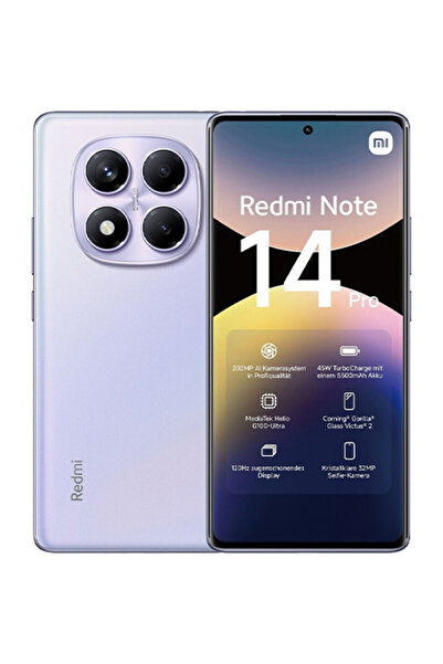 Xiaomi Redmi Note 14 Pro 512GB 12GB RAM Dual SIM Aurora Purple