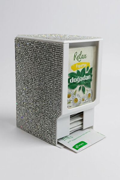 KUKO DESIGN Bitki Çayı Saklama Kutusu | Çay Poşeti Düzenleyici | Tezgah Üstü ...