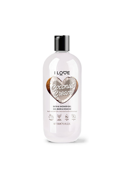 Dove I Love, Nucă de cocos și cremă, Gel de duș hidratant, Pentru toate tipur...