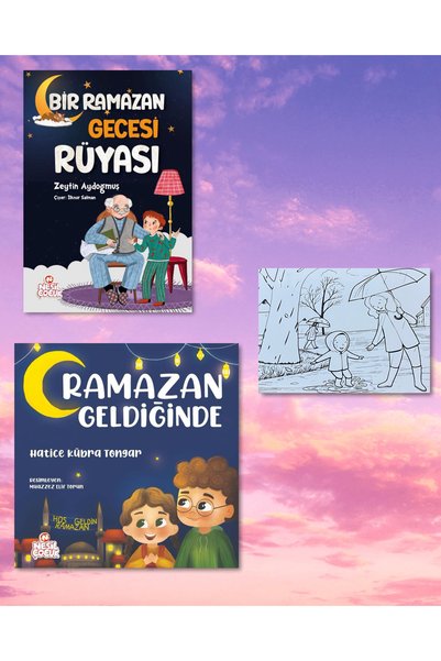 Nesil Çocuk Yayınları When Ramadhan Comes / a Ramadhan Night Dream / Postcard...