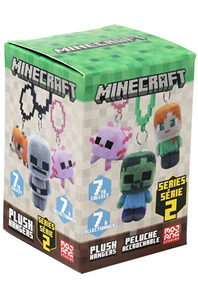 Mojang Studios Minecraft Plush Backpack Hangers Blind Box (1 Random Pc)
