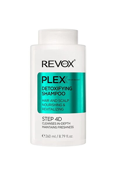 REVOX B77 , Plex Step 4D, Σαμπουάν μαλλιών, Για αποτοξίνωση, 260 ml