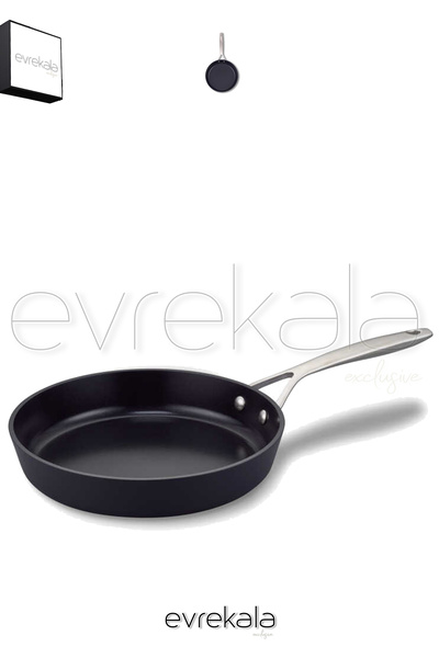 Brabantia مقلاة إيفريكا بمقابض فولاذية 24 سم يمكن وضعها في الفرن - إيفريكا مع...