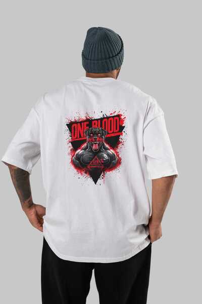 Ankhises GYM, Αθλητισμός, Fitness 67 Λευκό μπλουζάκι με στάμπα στην πλάτη, Αν...