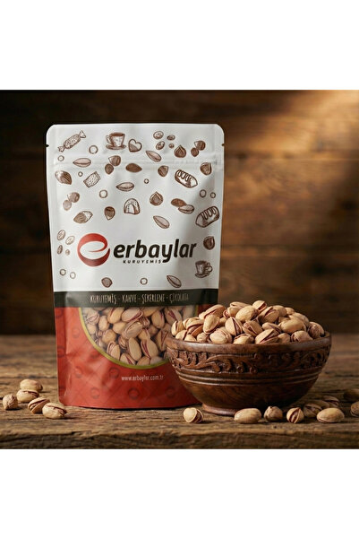 ERBAYLAR KURUYEMİŞ Erbaylar Siirt Fıstığı Kavrulmuş Tuzlu - 250 Gr