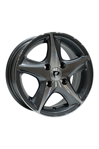 LJAPPLIED LJA-A087-01 5.5x13" 4x100 ET35 73.1 Silver Machined 13 İnç Jant Tak...