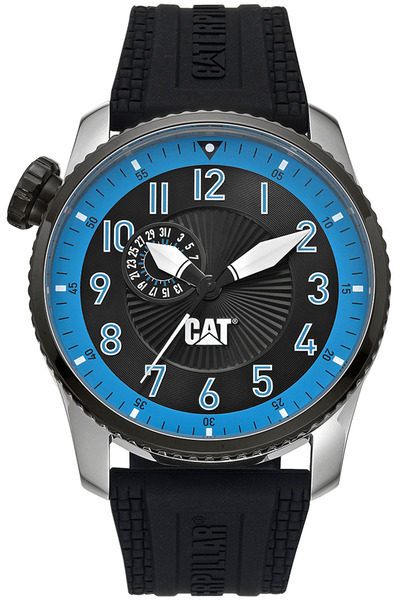 Caterpiller Spun Black Blue