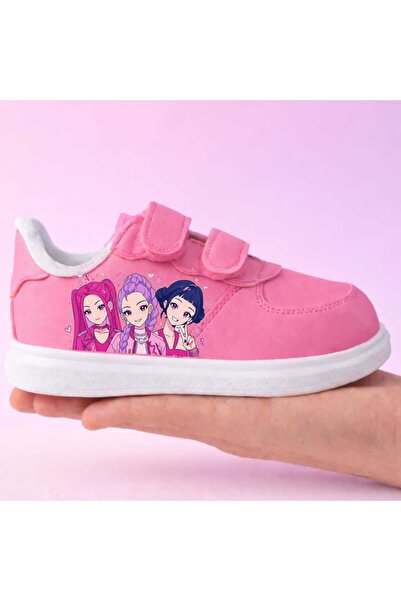 lias desing PIRILTI Girls cu imprimeu ROZ Pantofi sport și pantofi sport pent...