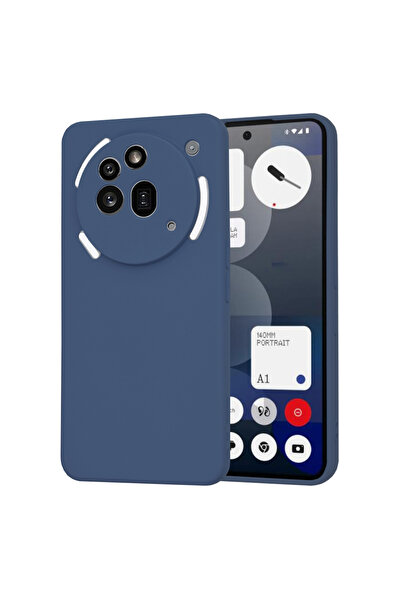Techsuit Husa silicon Nothing Phone (3a) Pro SoftFlex, bleumarin