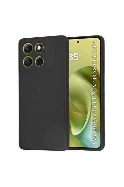 Techsuit Husa silicon Motorola Moto G86 SoftFlex, negru