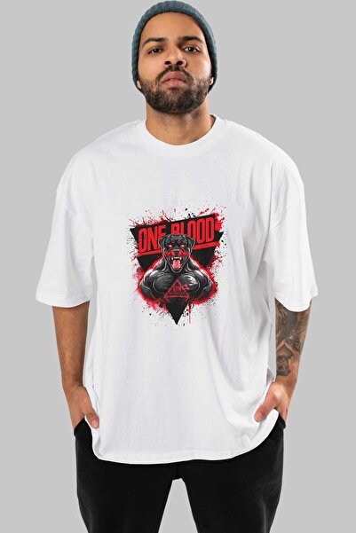 Ankhises GYM, Sport, Fitness Seria 67 față cu imprimeu supradimensionat trico...