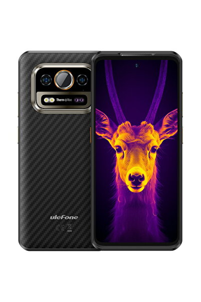ULEFONE Telefon mobil Armor 25T Pro, 256GB, 8GB RAM, 5G, Dual SIM, Negru