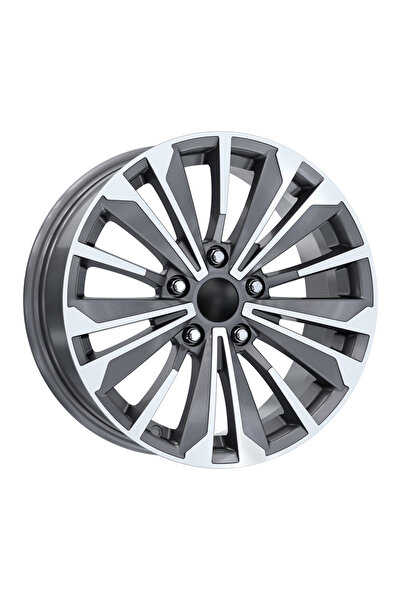 LJAPPLIED LJA-ADY1477-01 7.5x17" 5x114.3 ET45 60.1 Gun Metal Diamond 17 İnç J...
