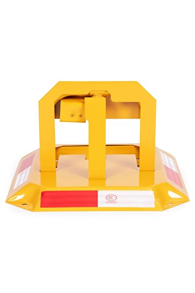 ideal STORE Blocator parcare pliabil idealSTORE cu cheie si benzi reflectoriz...